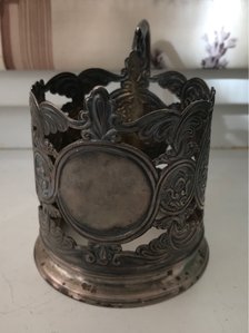 Подстаканник Звезда Востока, состояние!