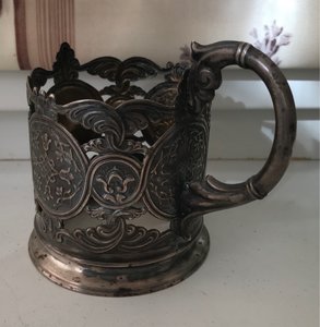 Подстаканник Звезда Востока, состояние!