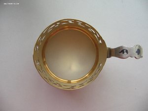 Подстаканник кубачи. Стакан. Коробка.