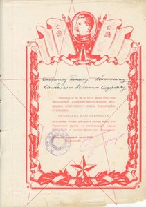 Сборник 16 благодарностей на одного в красивой папке