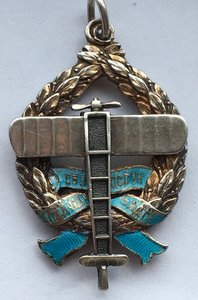 Жетон "Воздушный флот - Сила России"серебро,84 проба.