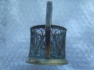 Подстаканник Скань. клеймо ЮМ5МЕТ2С.