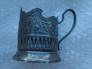 Подстаканник Вперед к Звездам(Терешкова)МНЦ.Кольчугино.