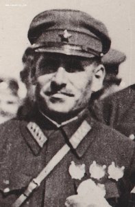 Блюхер,Баранов на манёврах Киевского ВО. 1928 год.