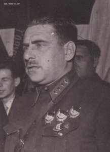 Блюхер,Егоров,Булганин,Брюханов в президиуме. Москва. 1930 г