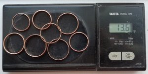 Обручальные кольца 585 пробы