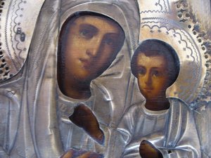 Икона Божья Матерь Тихвинская. 84