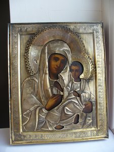 Икона Божья Матерь Тихвинская. 84