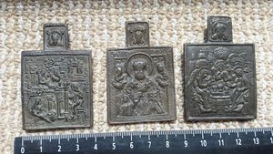 3 образка 18 век.пластика