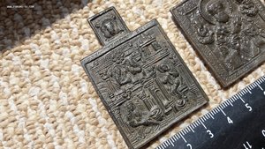 3 образка 18 век.пластика