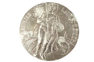 Латвийская сельскохозяйственная настольная медаль 1930 гг.