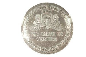 Латвийская сельскохозяйственная настольная медаль 1930 гг.