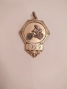 Жетон велосипедный, 875пр 1929г.
