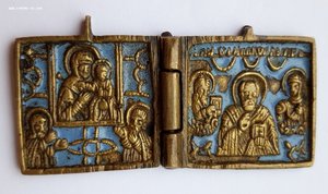 "Солдатский" складень...в эмали