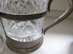 Уникальный чайно-кофейный набор ,Таллинн 50-е годы серебро