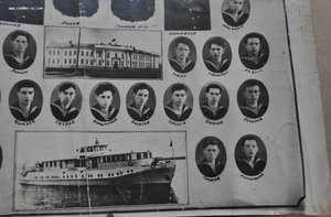 Общее фото выпускников Якутского Речного Училища 1952-1956 г