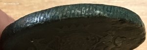 Сибирские 5 копеек 1770 год. Соболя.