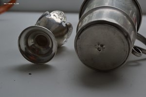 Наградная кружка + пашотница серебро.