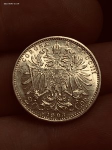 20 Крон 1903 год AU