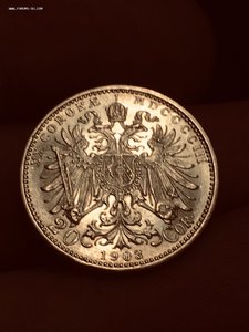 20 Крон 1903 год AU