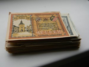 Коллекция Нотгельдов Австрии