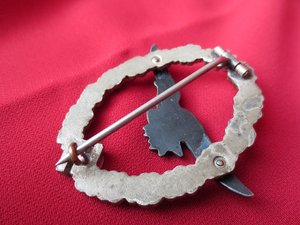 Знак ПЛАНЕРИСТА Люфтваффе. "C.E. Juncker".