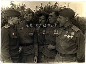 Бойцы: Славы, Отваги, Гвардия, Отличник