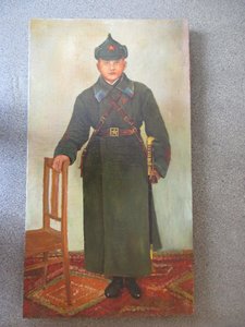 Портрет Красноармейца, ЧОН Вологда, 1933