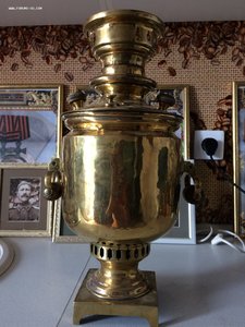 Самовар на 2 литра (клеймо на крышке - ВАНЫКИН)