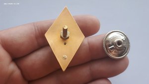 Ромб Академия Генерального Штаба, томпак, ЛЮКС!!