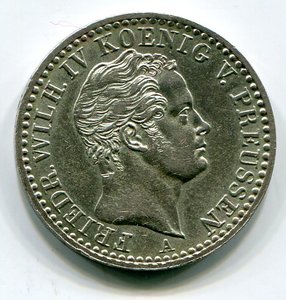 Пруссия 1/6 талера 1842