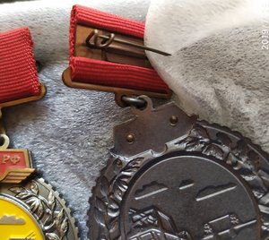 знак "Почётный ветеран КБШ ж.д." МПС РФ. (ММД)