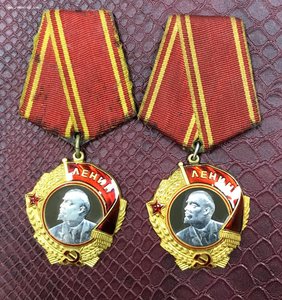 Ленин 2 шт номера подряд - 177 ***