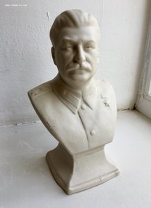 Фарфоровый бюст Сталина. Ооочень редкий.