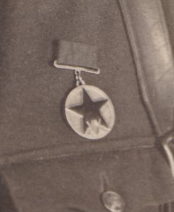 Командир полка майор Митропольский. Ленфронт. 1943 г.