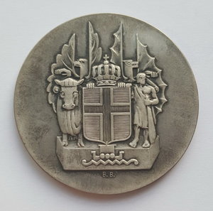 Исландия 10 крон 1930 года ( UNC )