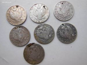 23 монеты "1 РУБЛЬ" с МОНИСТО