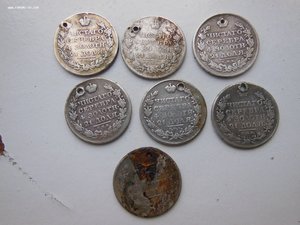 23 монеты "1 РУБЛЬ" с МОНИСТО