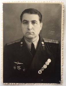 Офицеры ВВС с наградами и знаком «Штурман»