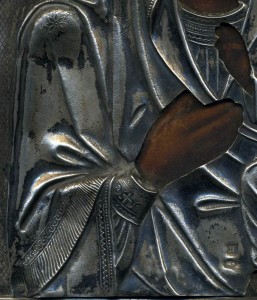 Икона в серебряном окладе