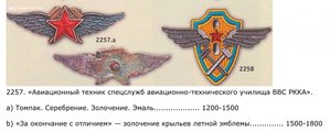 1938 год, "Авиационный техник спецслужб АТУ ВВС РККА"