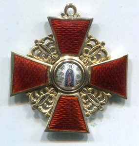 Орден св. Анны 3 ст. Эдуард. Золото.