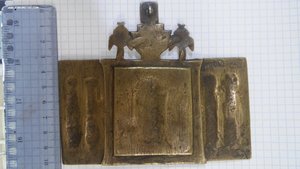 Икона святого чудотворца Николая Мирликийского. 18 век.