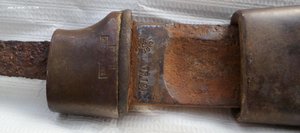 Шашка обр.1881г.под штык (под восстановление) Златоуст 1916г