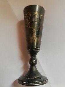 Рюмка серебро 875пр.