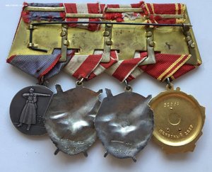 Комплект БКЗ перевыдача с «Р», Ленин штихель, 20 лет РККА