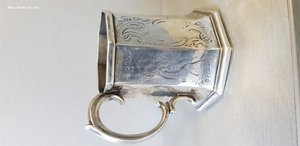 Подстаканник граненый 925 серебро 191 грамм