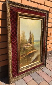 «Хатки у реки» худ. І. Петровь