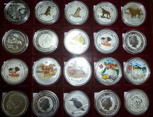 Более 100 монет СЕРЕБРО ,унцовки и т.д.