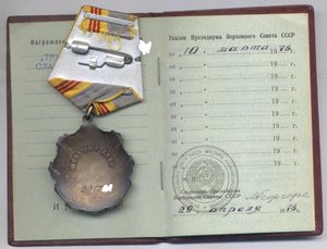 Трудовая слава на доке № 291***